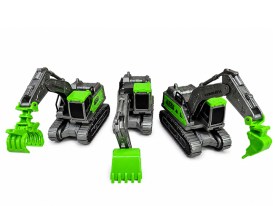 Set 3 maquinas construccion